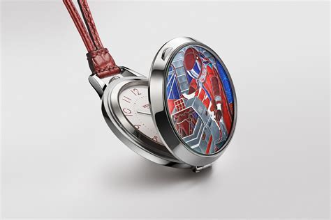 new hermes watches that match scarf|Hermes pocket mysterious rider watch.